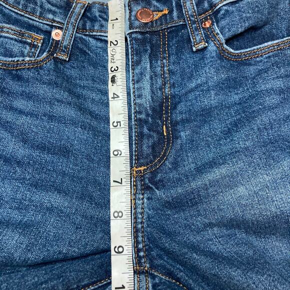 Universal threads|Juniors high rise slim straight distressed denim jeans NWT - Picture 6 of 10